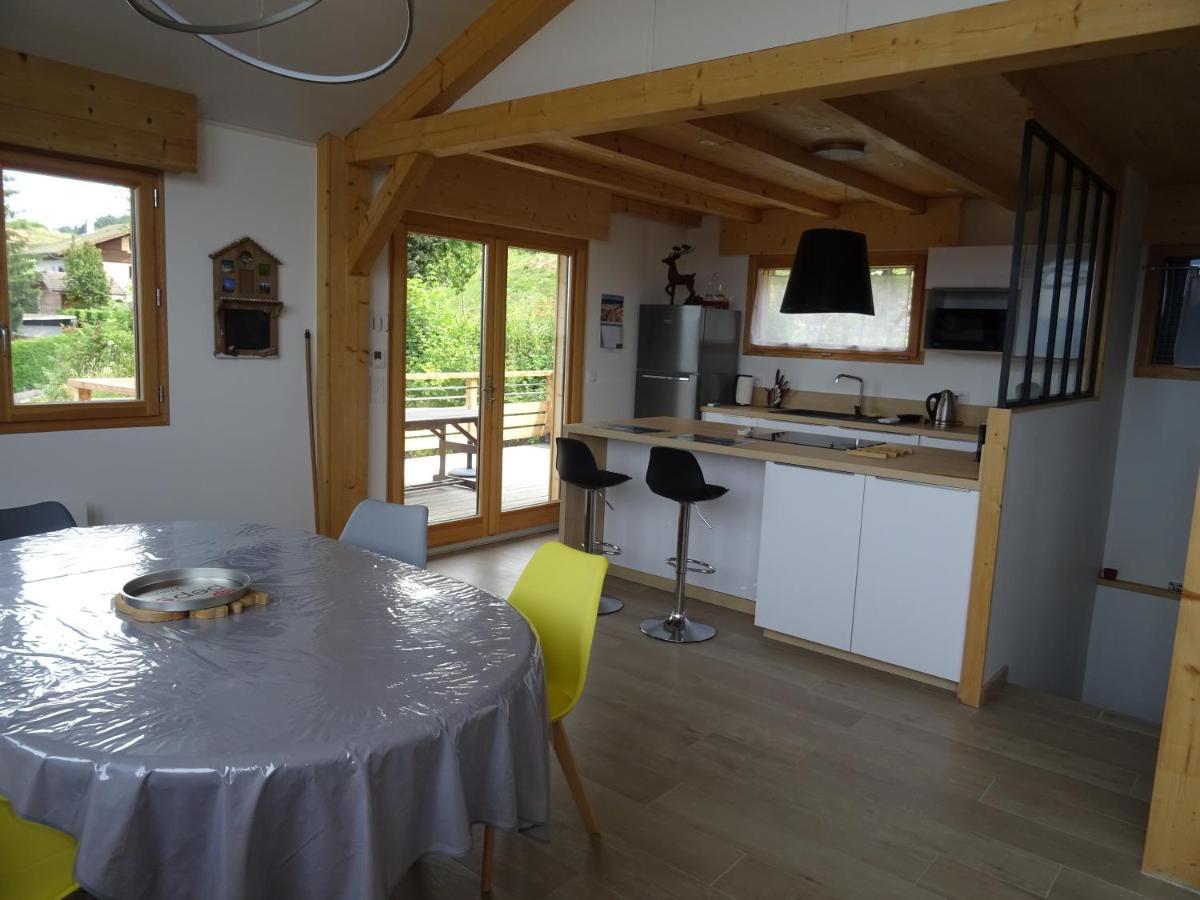Chalet neuf 6 personnes Mont-Saxonnex Extérieur photo