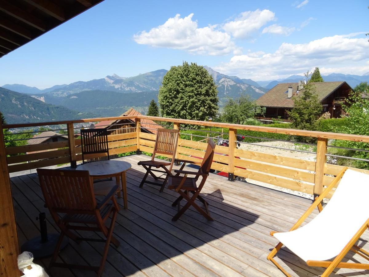 Chalet neuf 6 personnes Mont-Saxonnex Extérieur photo