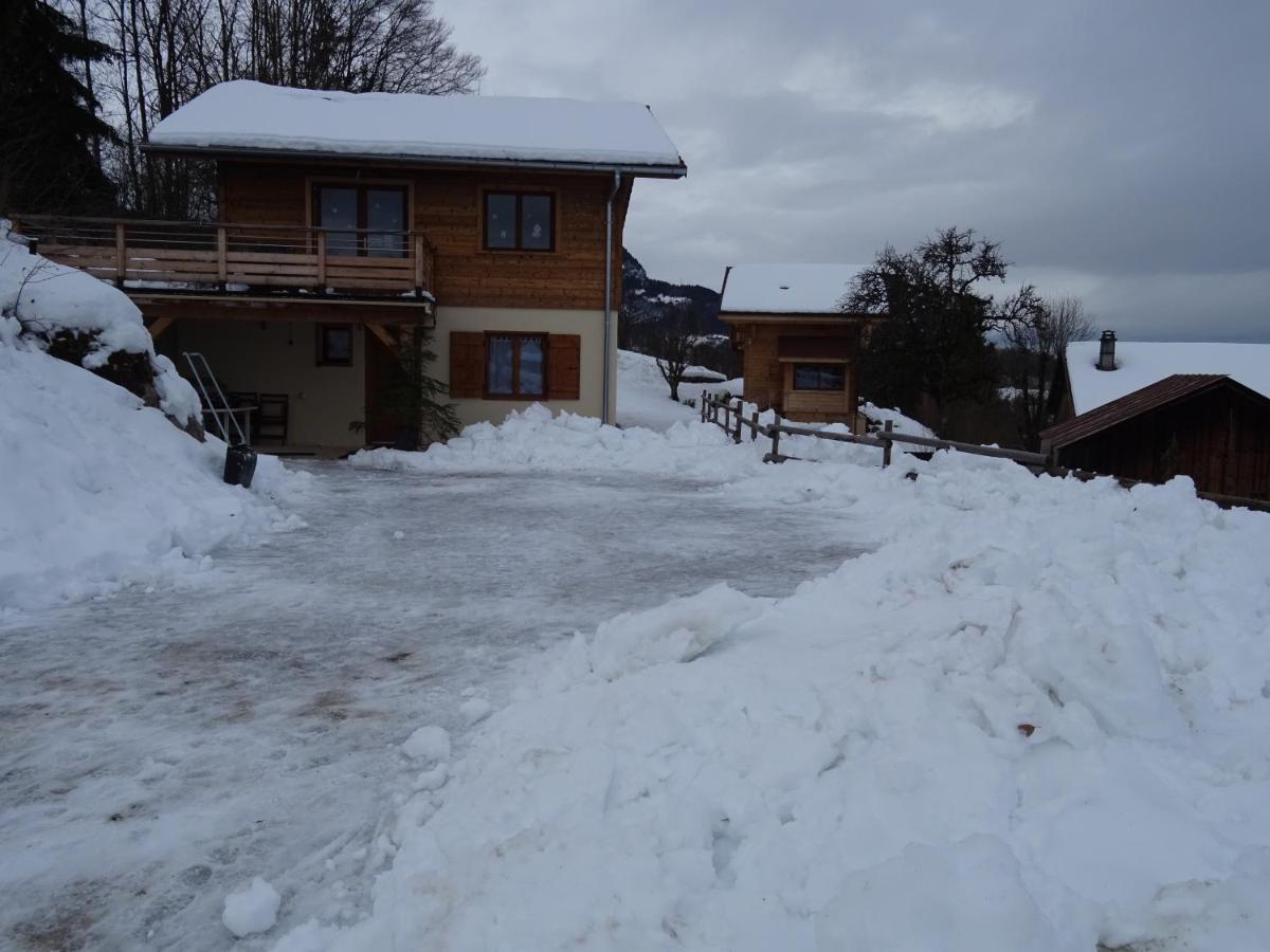 Chalet neuf 6 personnes Mont-Saxonnex Extérieur photo